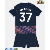 Tottenham Hotspur Micky van de Ven #37 Auswärts Trikotsatz Kinder 2026-27 Kurzarm (+ Kurze Hosen)